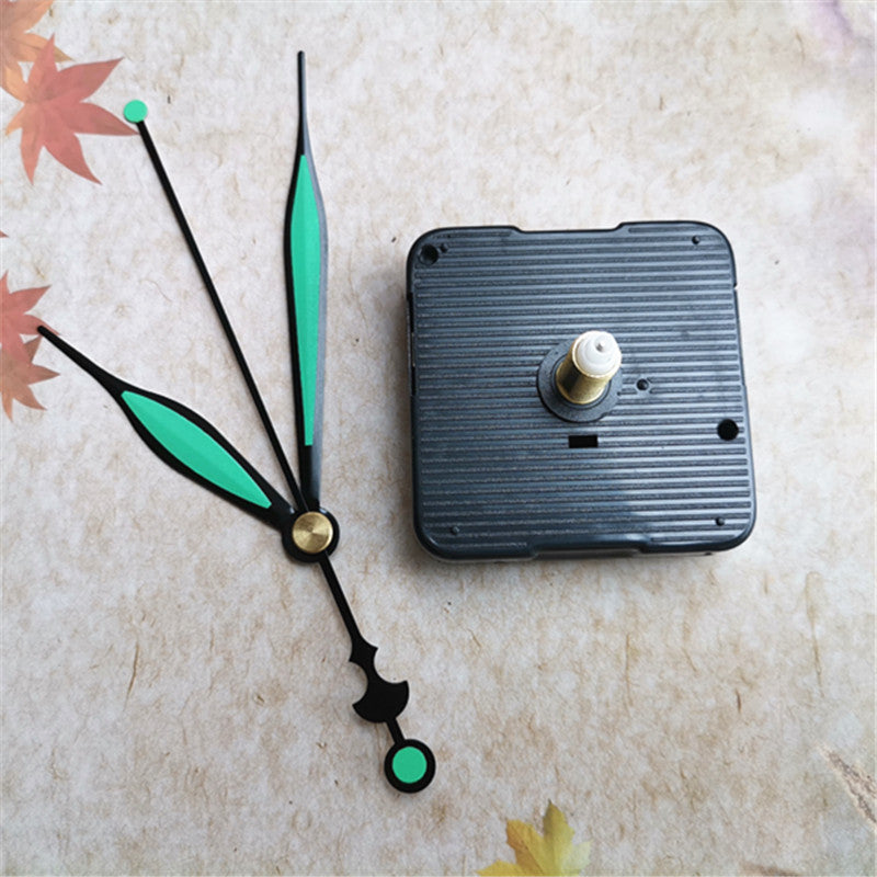Cross-stitch Mounted Silent Sweep Watch Quartz Clock Movement